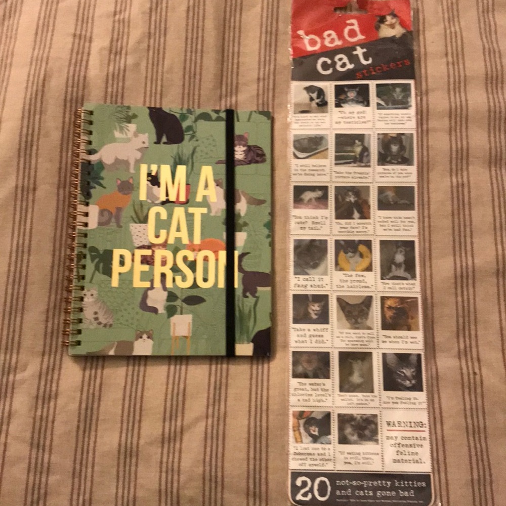 Journal & Stickers 🐈 🐱 🐈‍⬛